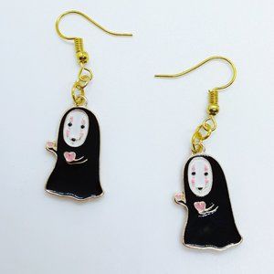 NEW Spirited Away No Face Man Earrings